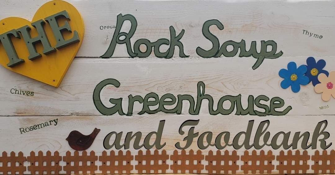 Rock Soup logo / sign